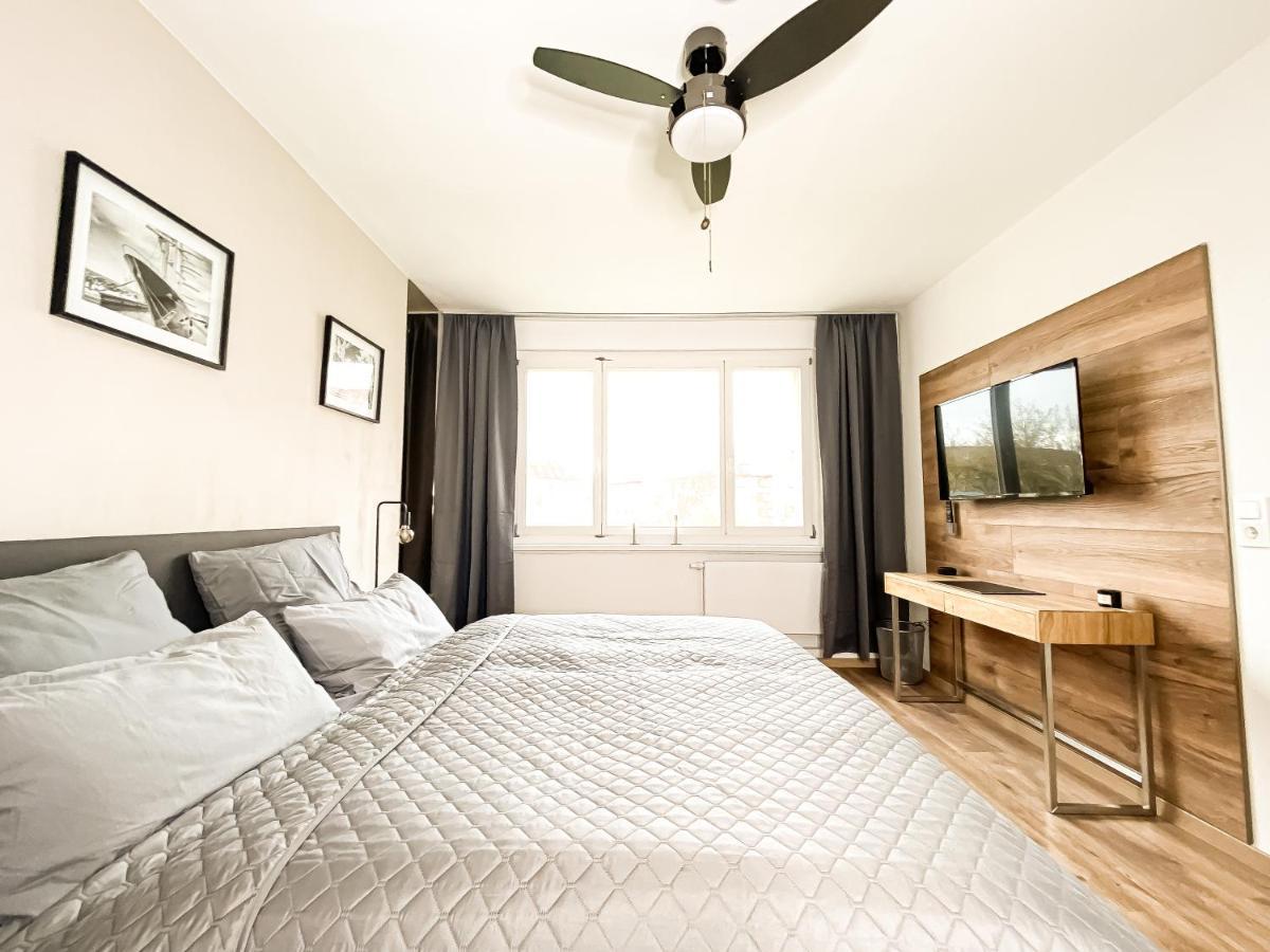 Modernes, Mediales Apartment, Naehe Der Neuen Leipziger Messe, Bis Vier Personen Exteriör bild